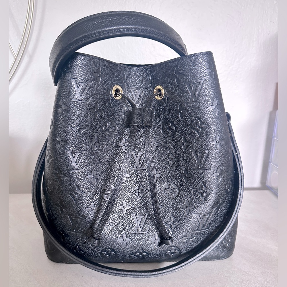 Louis Vuitton NeoNoe Empreinte Black Noir